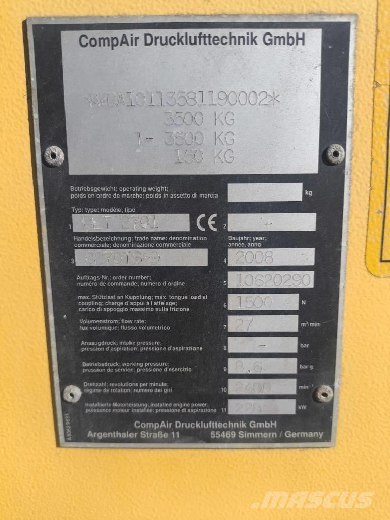 Compair DLT2701 Compressori