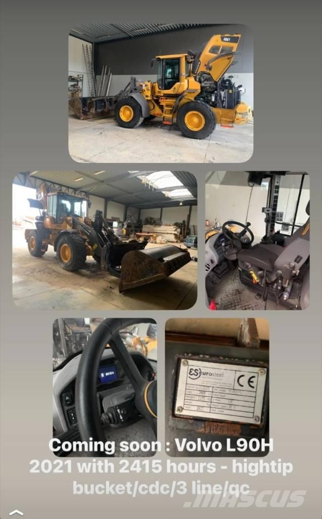 Volvo L 90 H Pale gommate