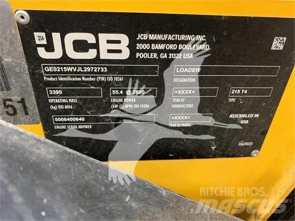JCB 215 Mini Pale Gommate
