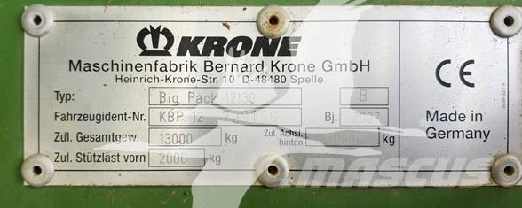 Krone BP12130 Presse quadre