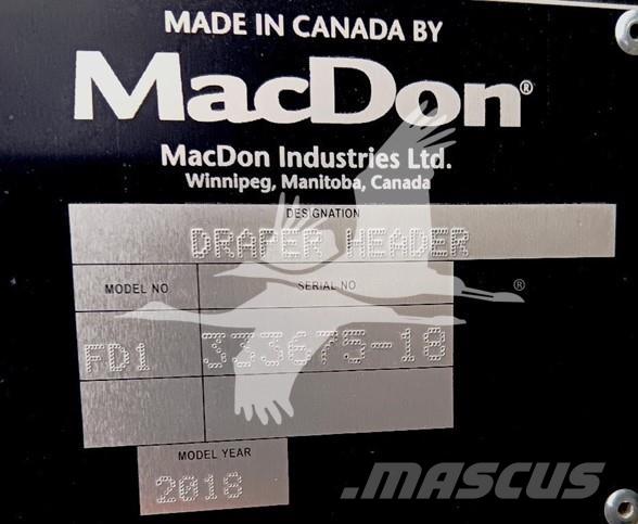 MAC DON FD145 Testate per mietitrebbie