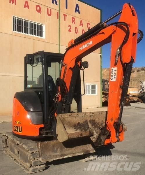 Hitachi ZX 33 U-5 A Miniescavatori