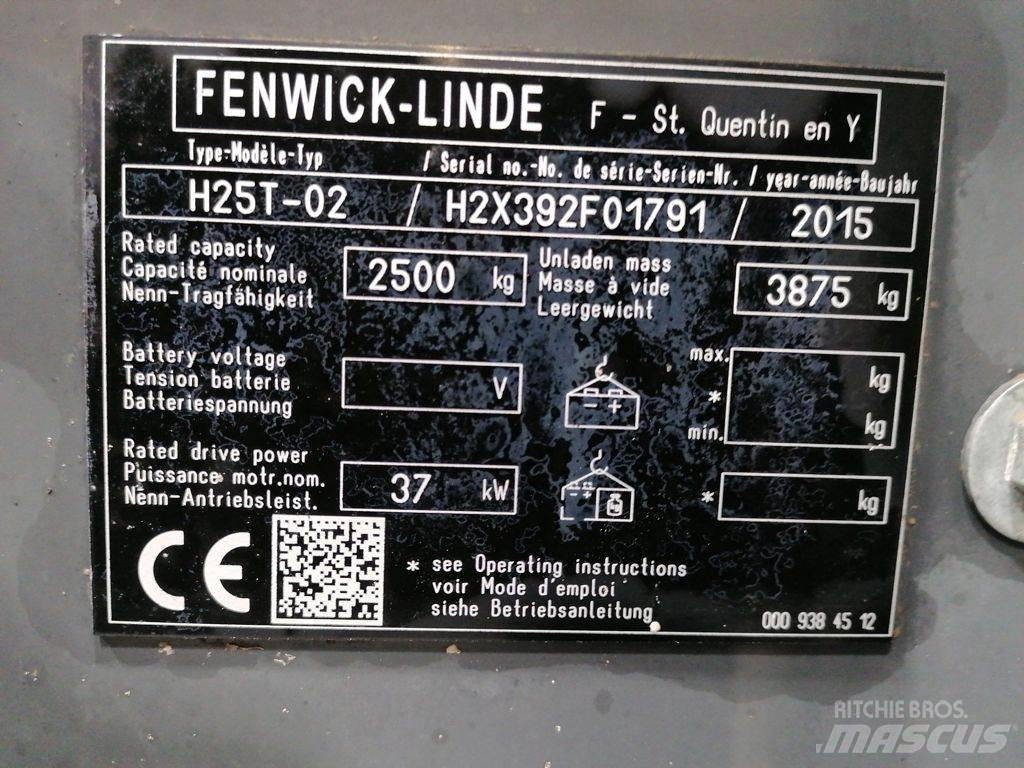 Linde H25T-02 Carrelli elevatori GPL