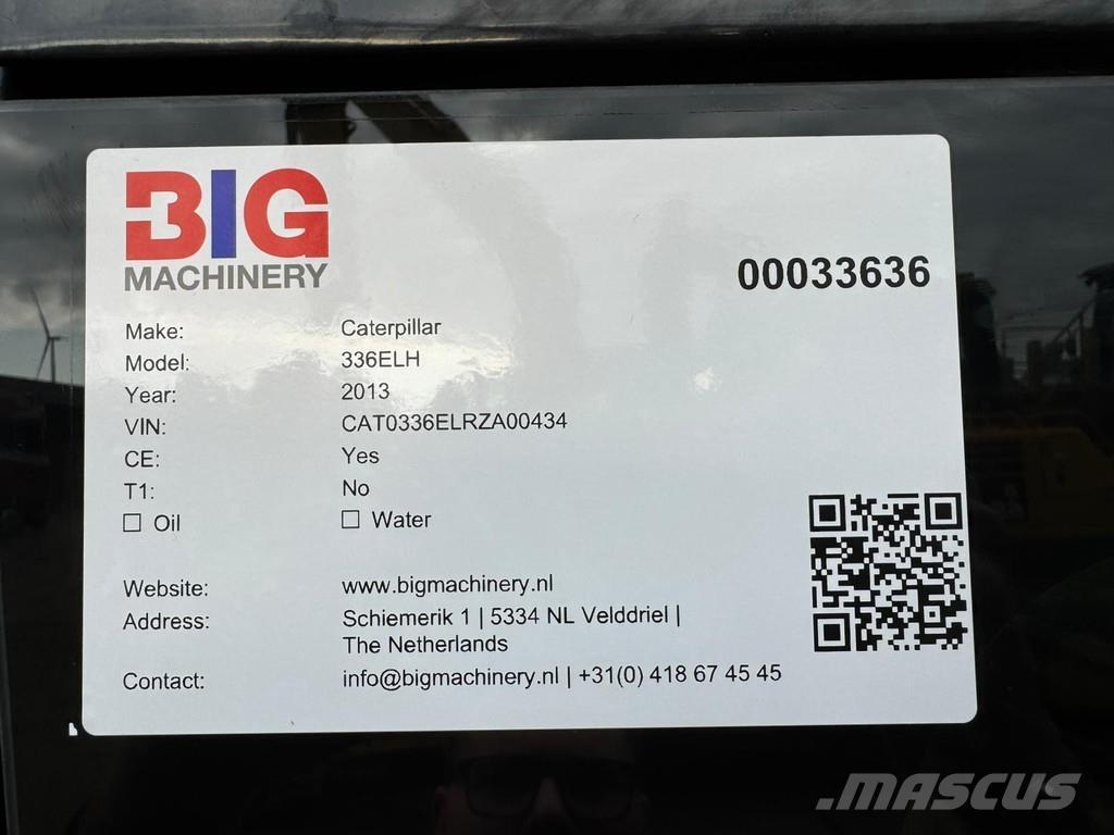 CAT 336ELH Escavatori cingolati