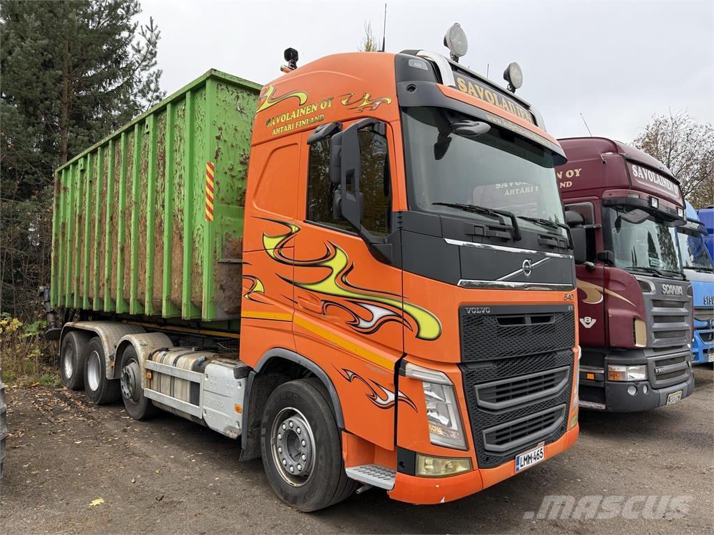 Volvo FH13 540 8X2 Camion con gancio di sollevamento