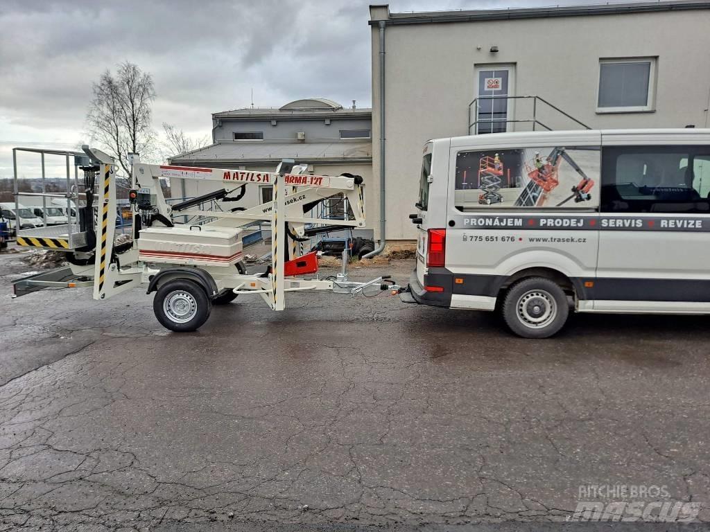 Matilsa Parma 12T Piattaforme aeree su rimorchio
