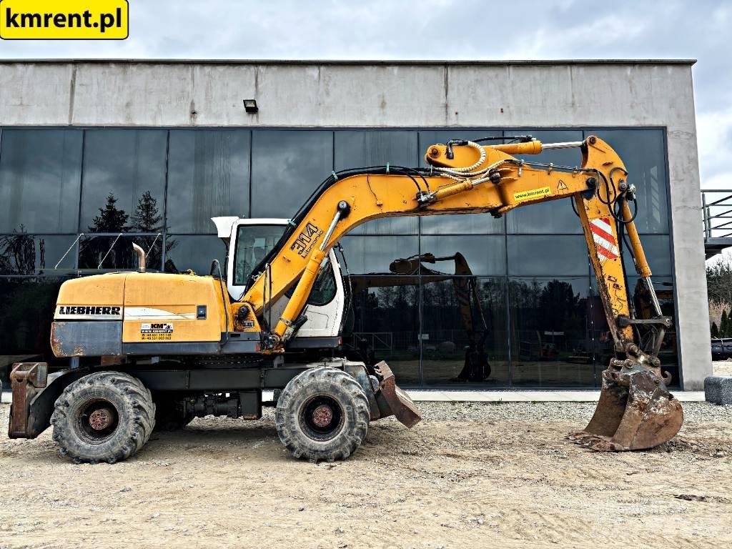 Liebherr A 314 Escavatori gommati