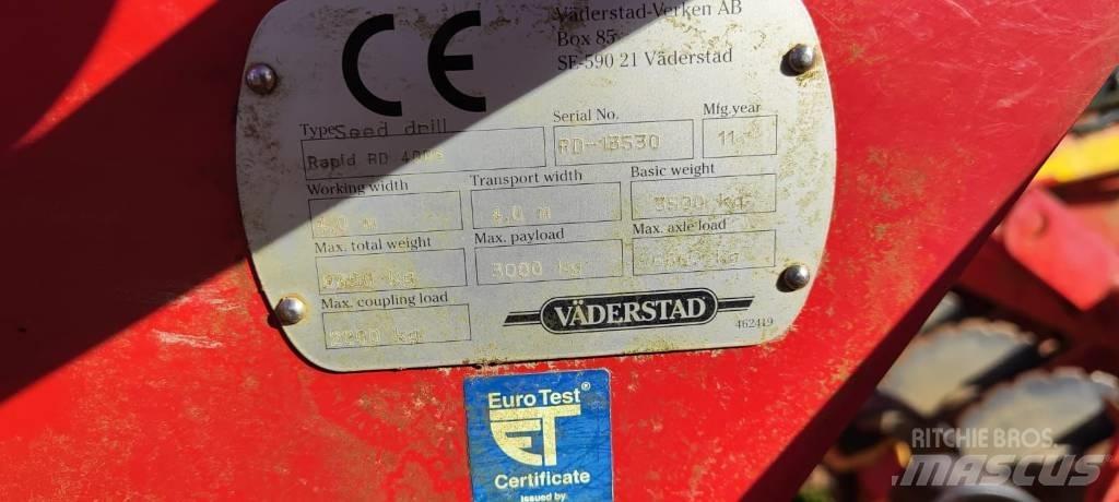 Väderstad Rapid400S Seminatrici combinate