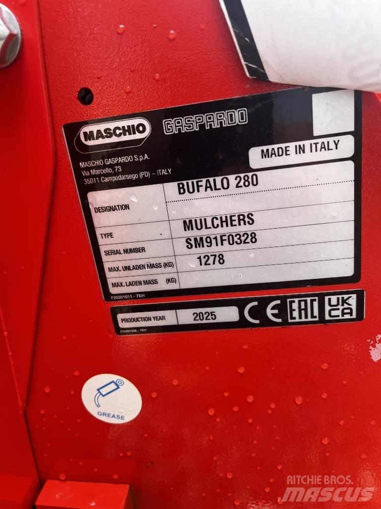 Maschio Bufalo 280 Falciatrici/cimatrici per pascoli