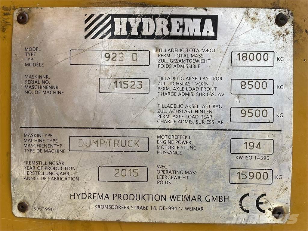 Hydrema 922D Mini dumper