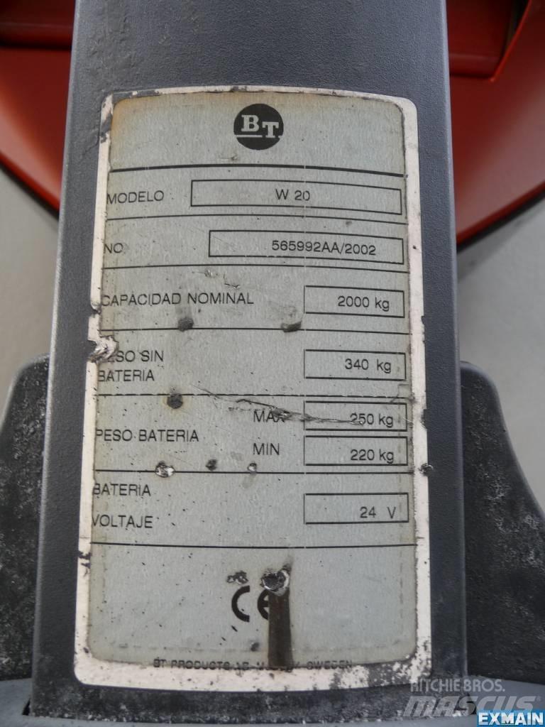 BT W 20 Transpallet manuale