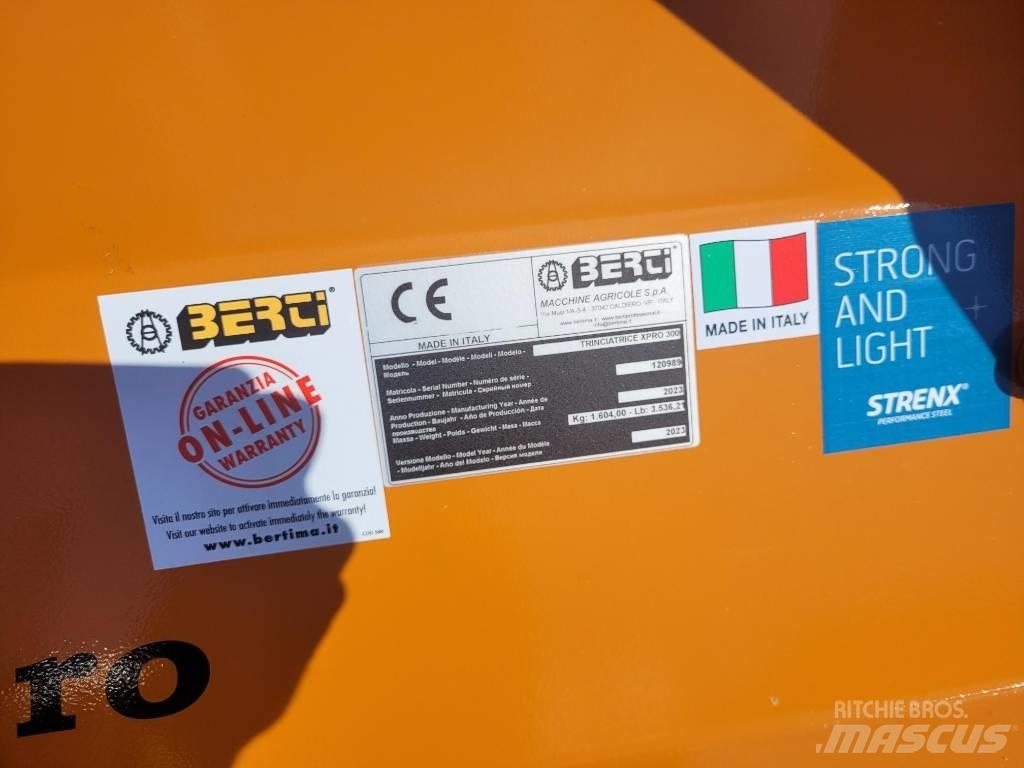 Berti x pro 300 Falciatrici/cimatrici per pascoli