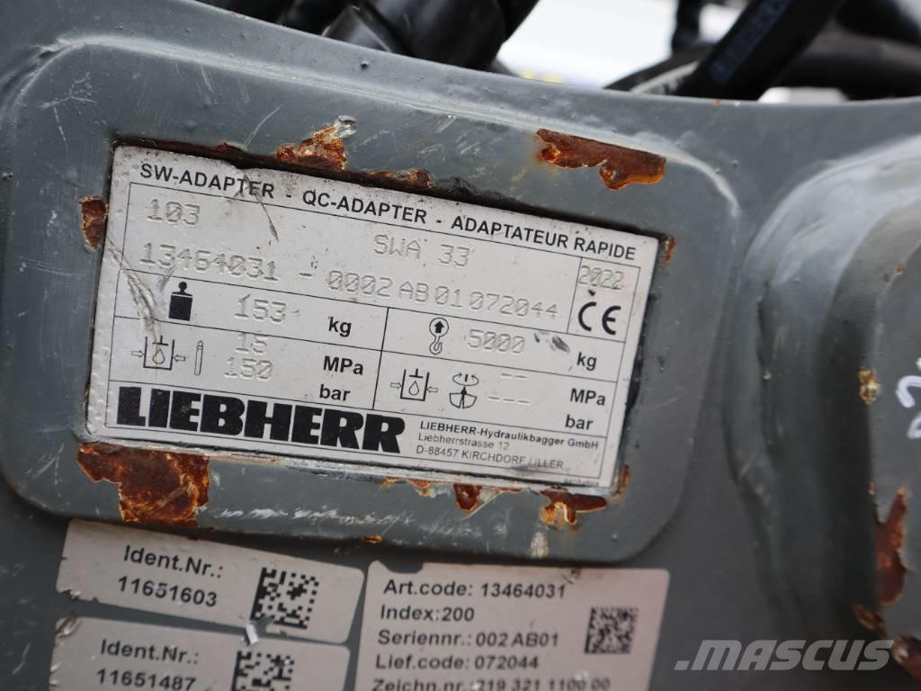 Liebherr SWA 33 Accoppiatori rapidi