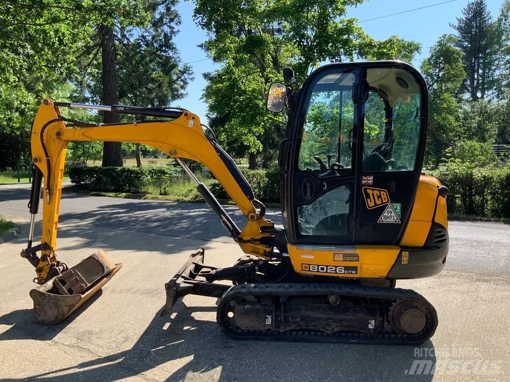 JCB 8026 CTS Miniescavatori