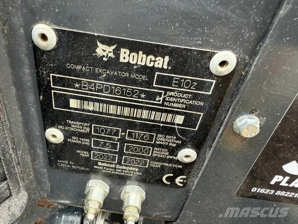 Bobcat E 10z Miniescavatori