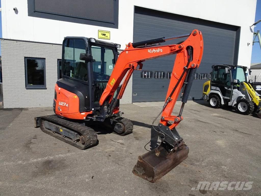Kubota U27-4 Miniescavatori