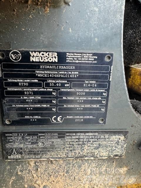 Wacker Neuson ET 90 Escavatori cingolati
