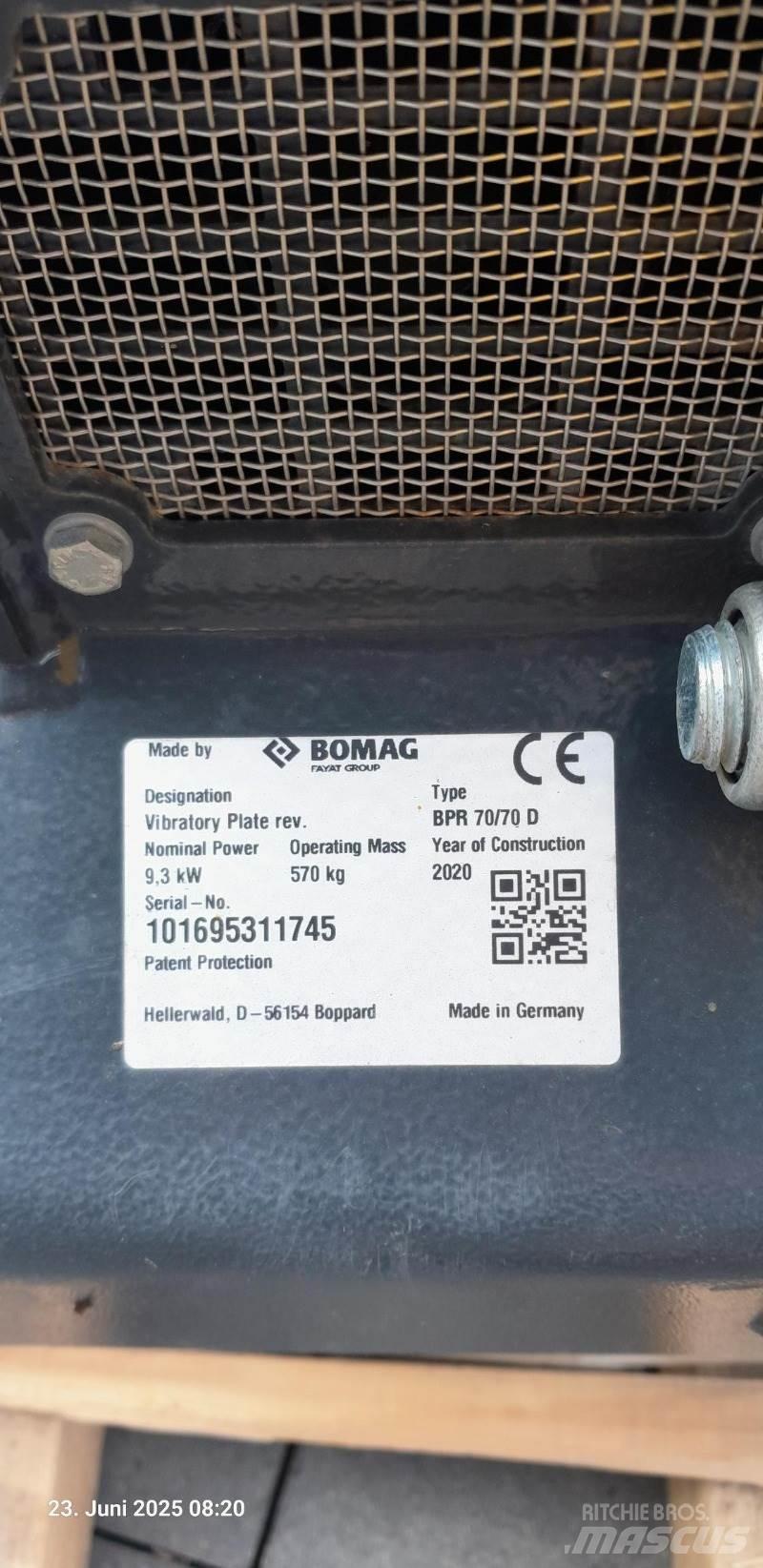 Bomag BPR 70/70 DE Vibratori