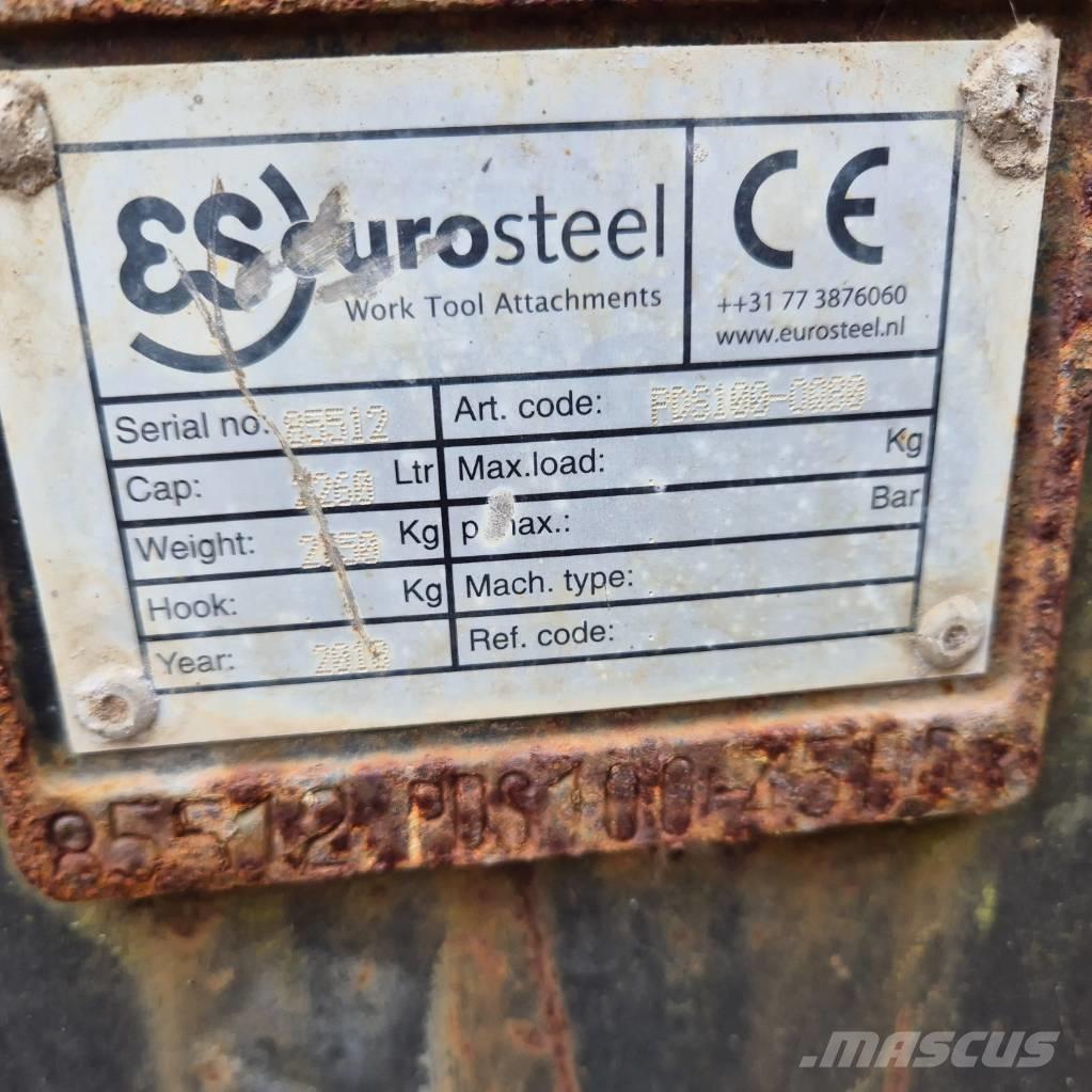 Eurosteel bucket Benne vaglianti