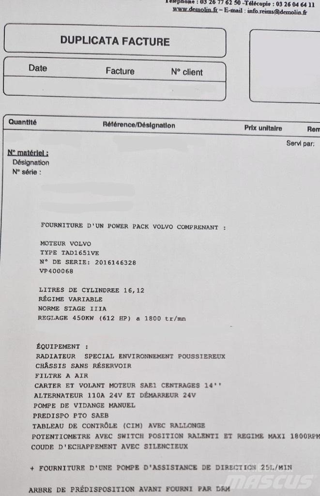 Volvo moteur Motori
