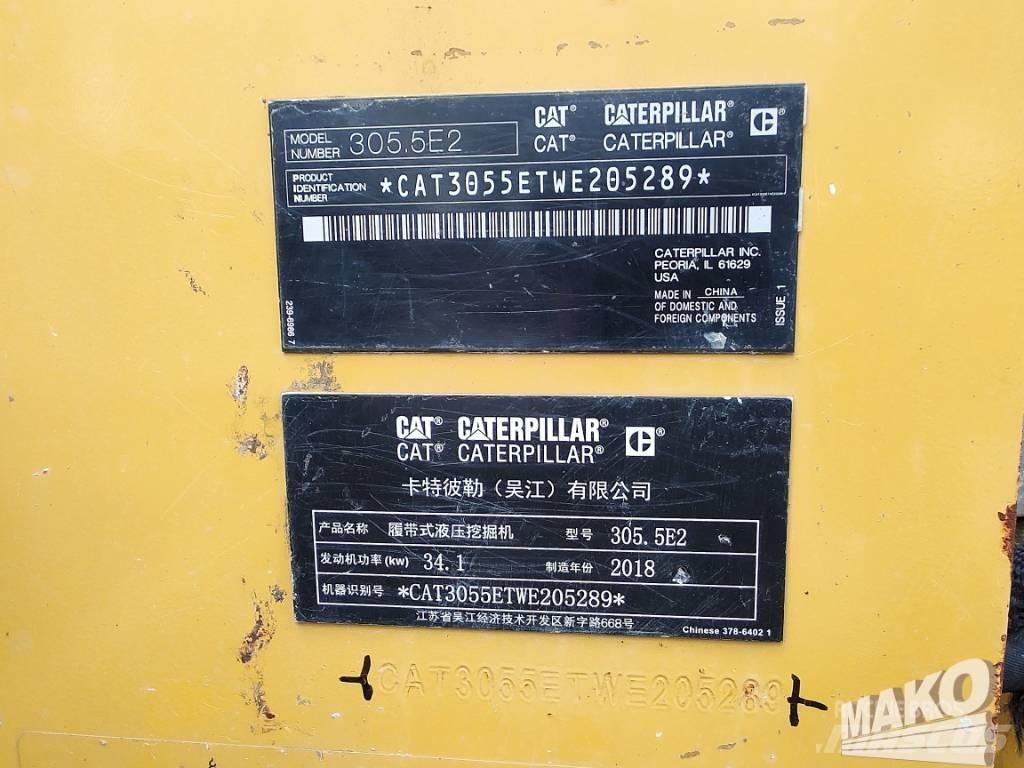 CAT 305.5 Escavatori cingolati