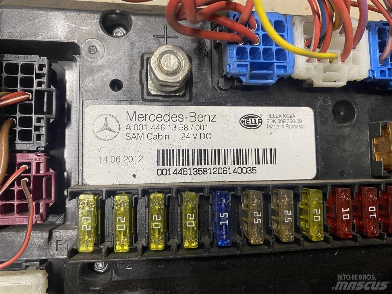 Mercedes-Benz Actros Componenti elettroniche