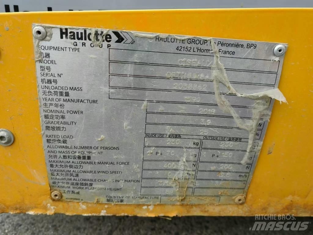 Haulotte OPTIMUM 8 Piattaforme a pantografo