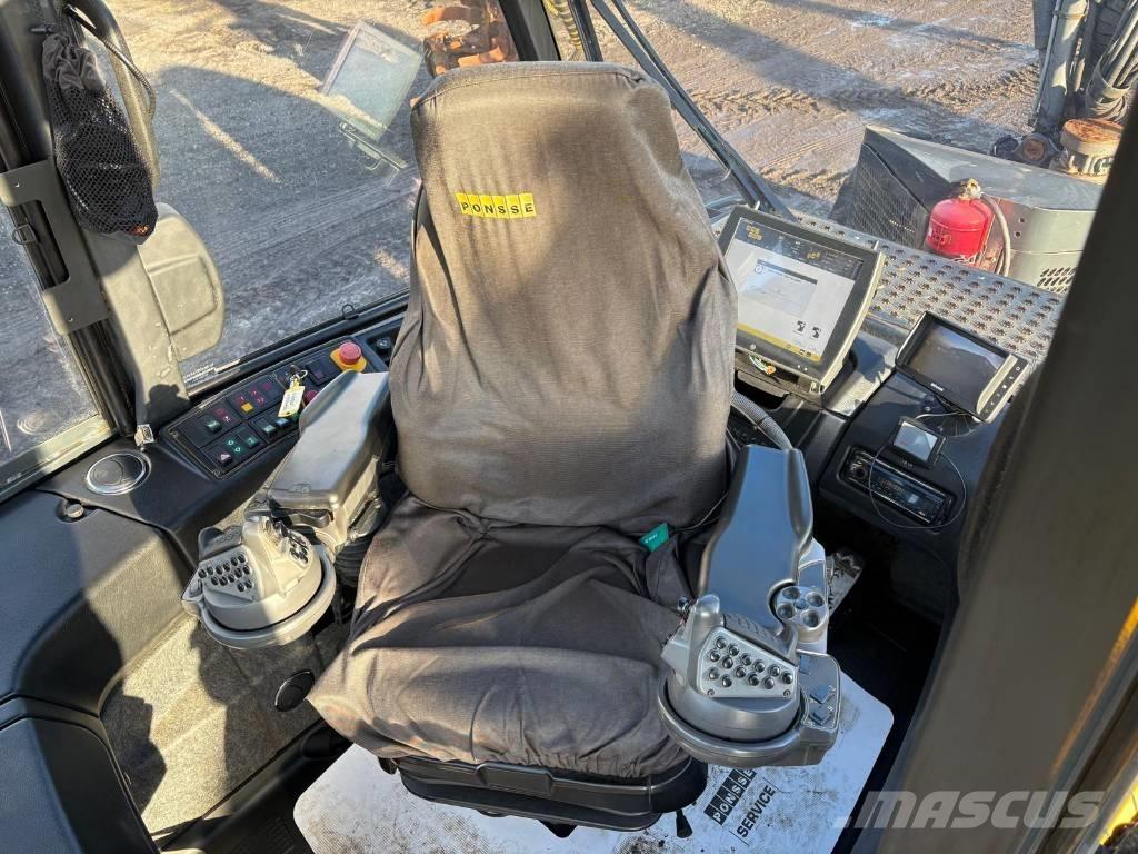 Ponsse Ergo 8W Abbattitrici, Disboscatrici