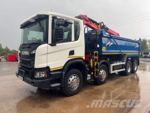 Scania P410 XT Camion ribaltabili