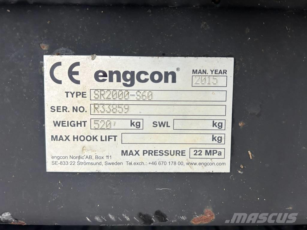Engcon SR2000-S60 Spazzole