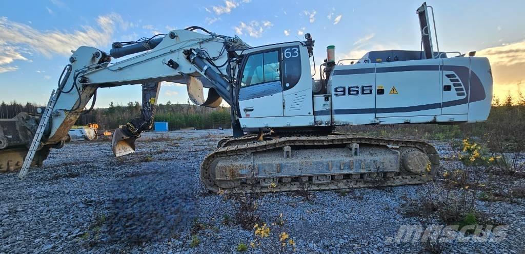 Liebherr R 966 HD Escavatori cingolati