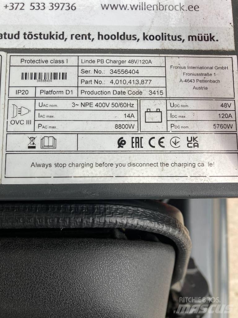 Linde EG20PH/1275-02 Carrelli elevatori elettrici