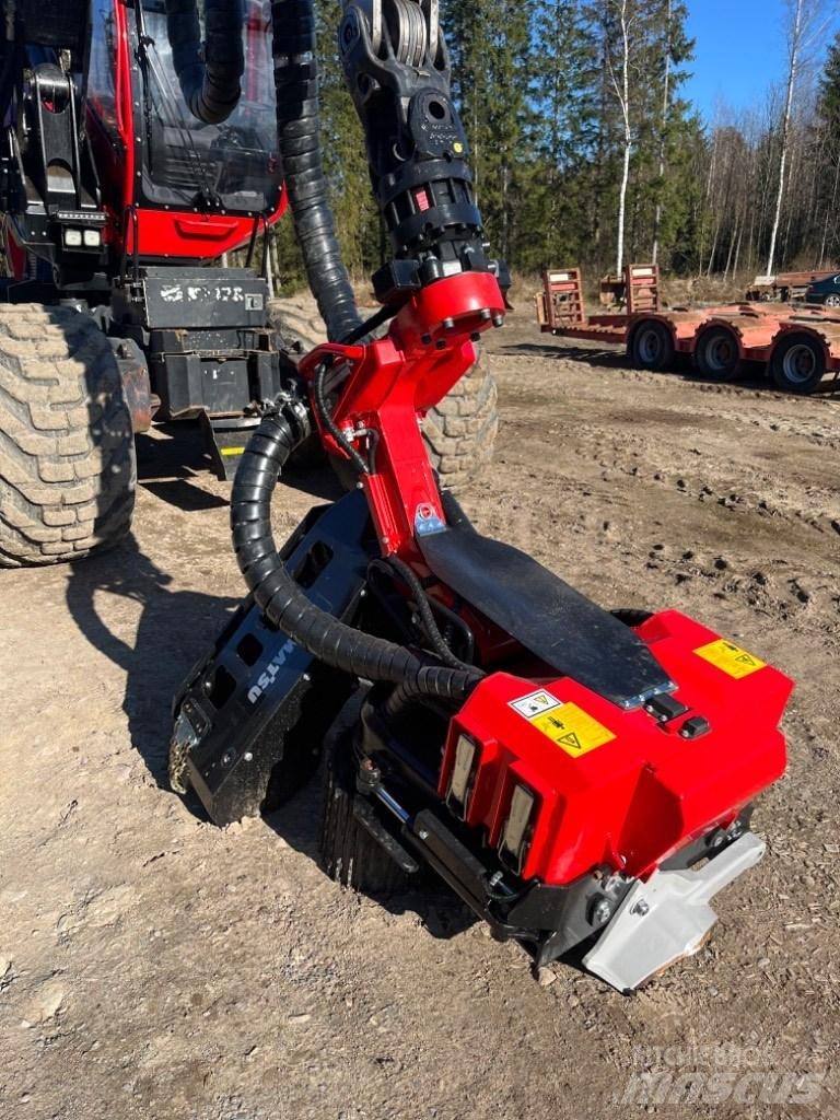 Komatsu 931 XC Abbattitrici, Disboscatrici