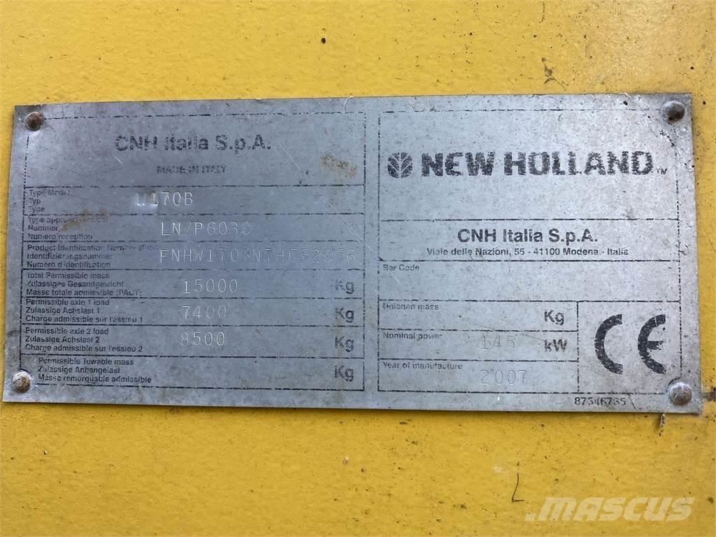 New Holland W170D Pale gommate