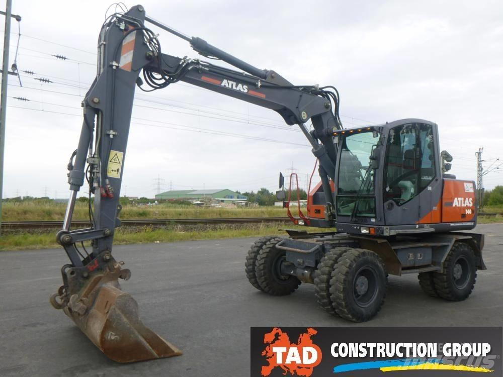 Atlas 140 W Escavatori gommati