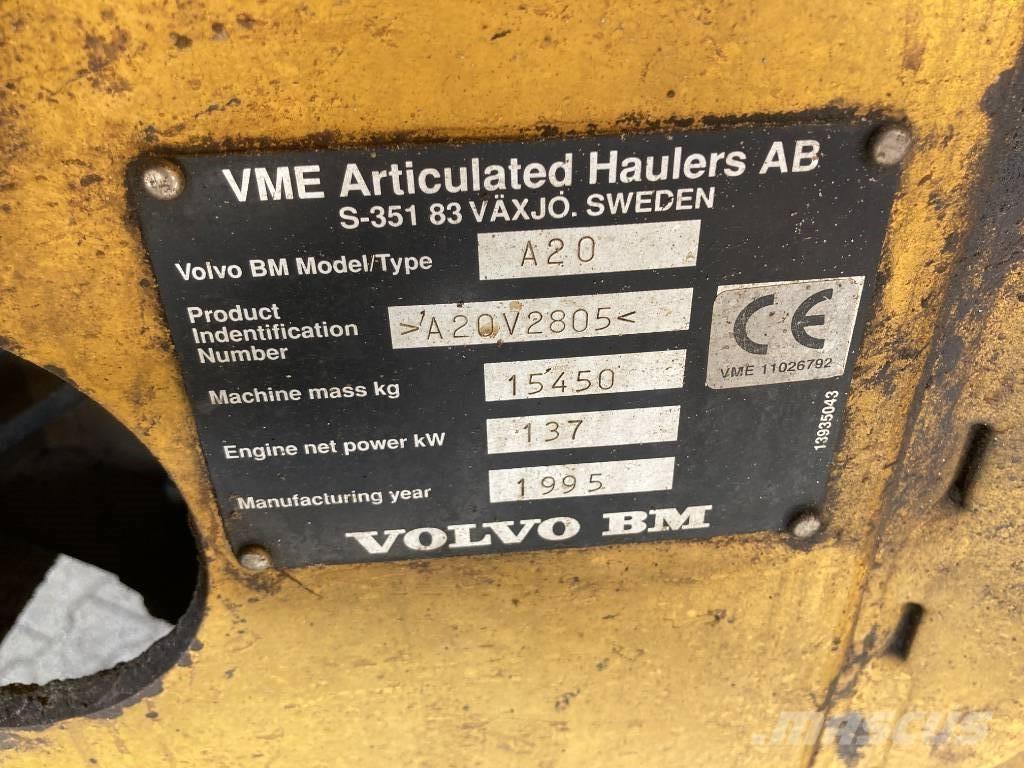 Volvo A 20 6x6 Dumpers articolati