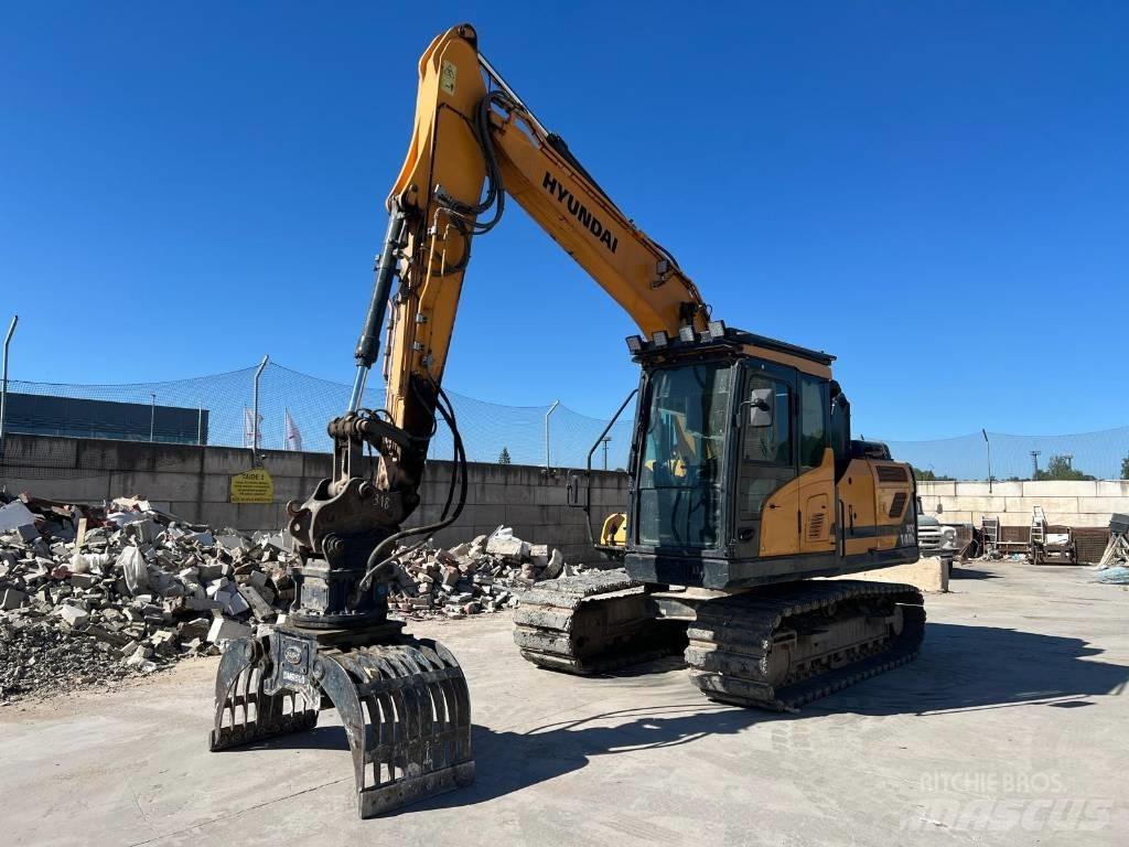 Hyundai HX 140 HRC Escavatori cingolati
