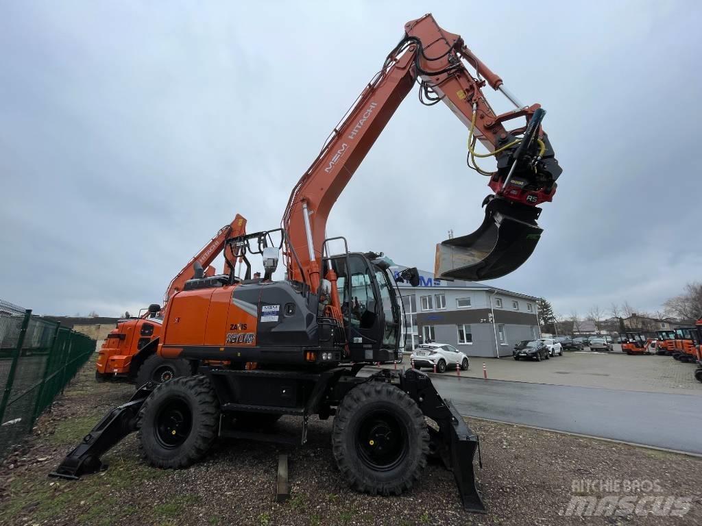 Hitachi ZX180W-7 Escavatori gommati