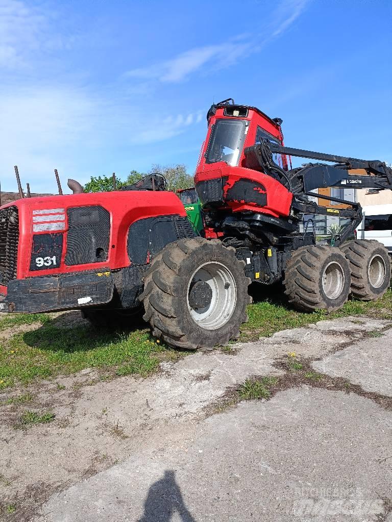 Komatsu 931 Abbattitrici, Disboscatrici