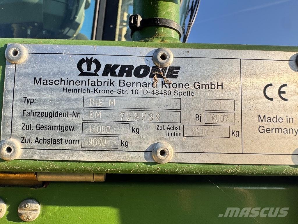 Krone Big M II Falciatrici