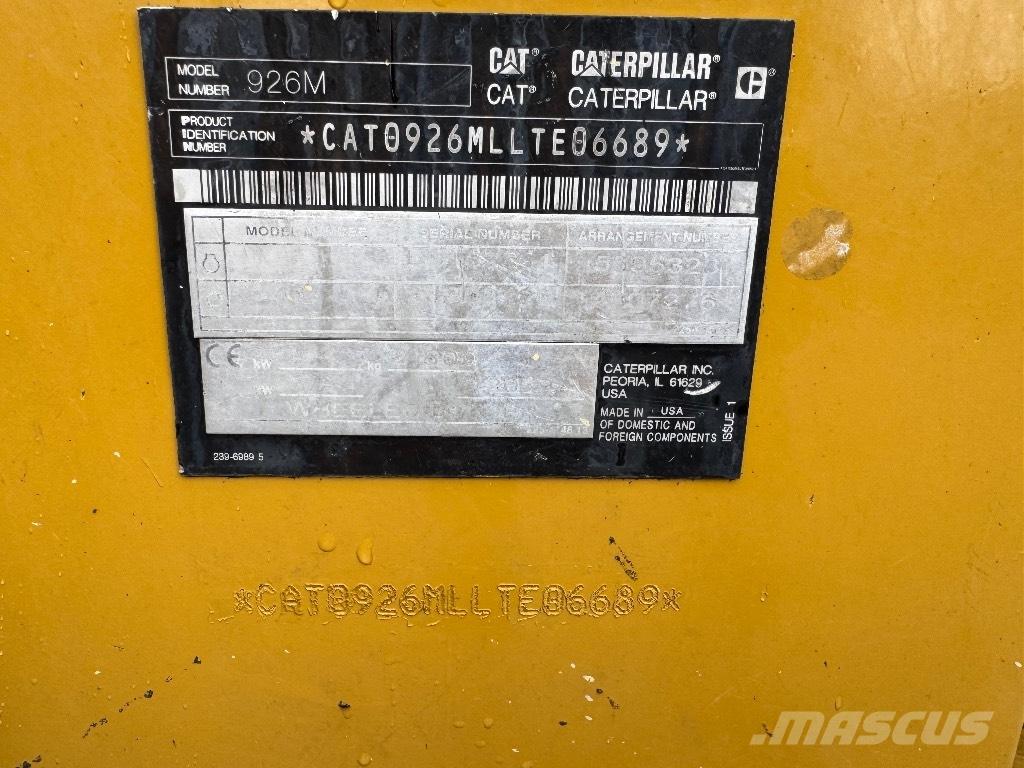 CAT 926 M Pale gommate