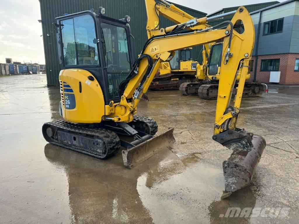 Komatsu PC 26 MR-3 Miniescavatori