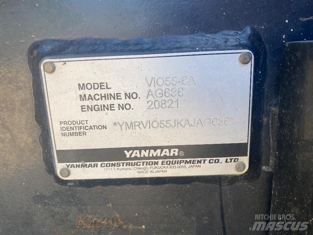Yanmar Vio 55-6 A Miniescavatori