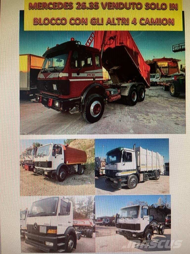 Mercedes-Benz 2635 Camion ribaltabili