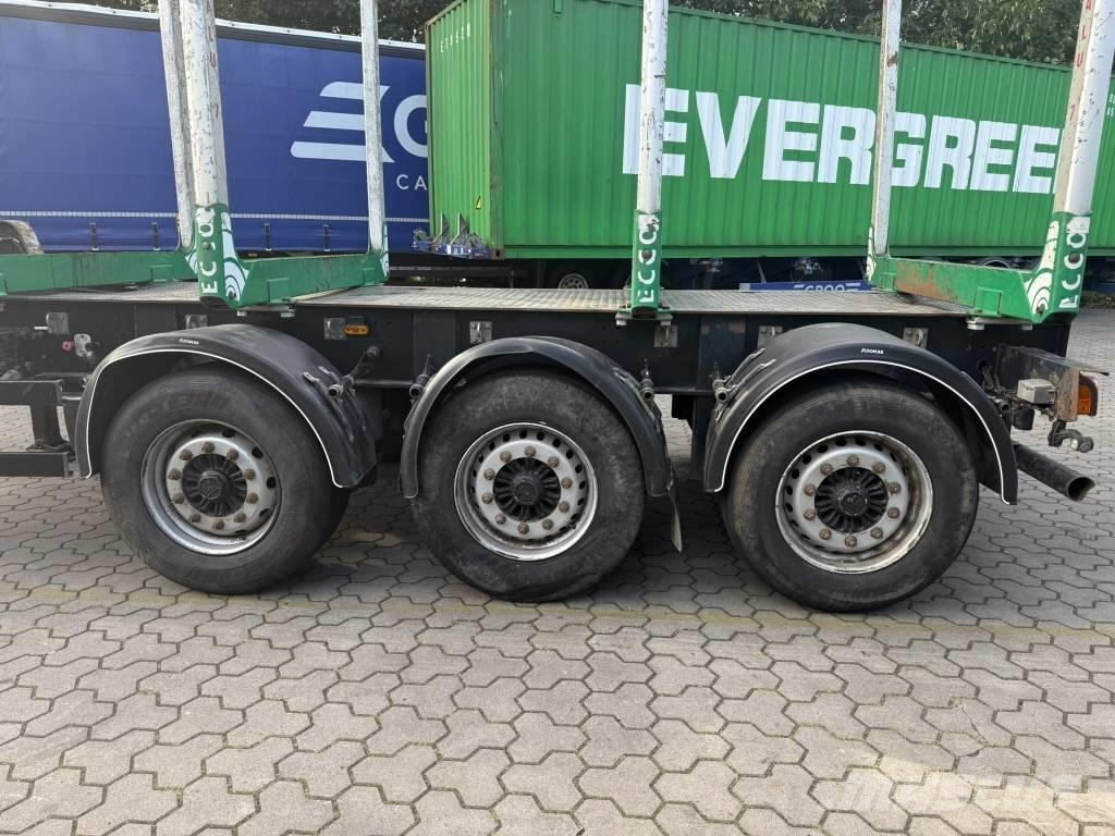 BEFA Sattel Anhänger Semirimorchi per legno