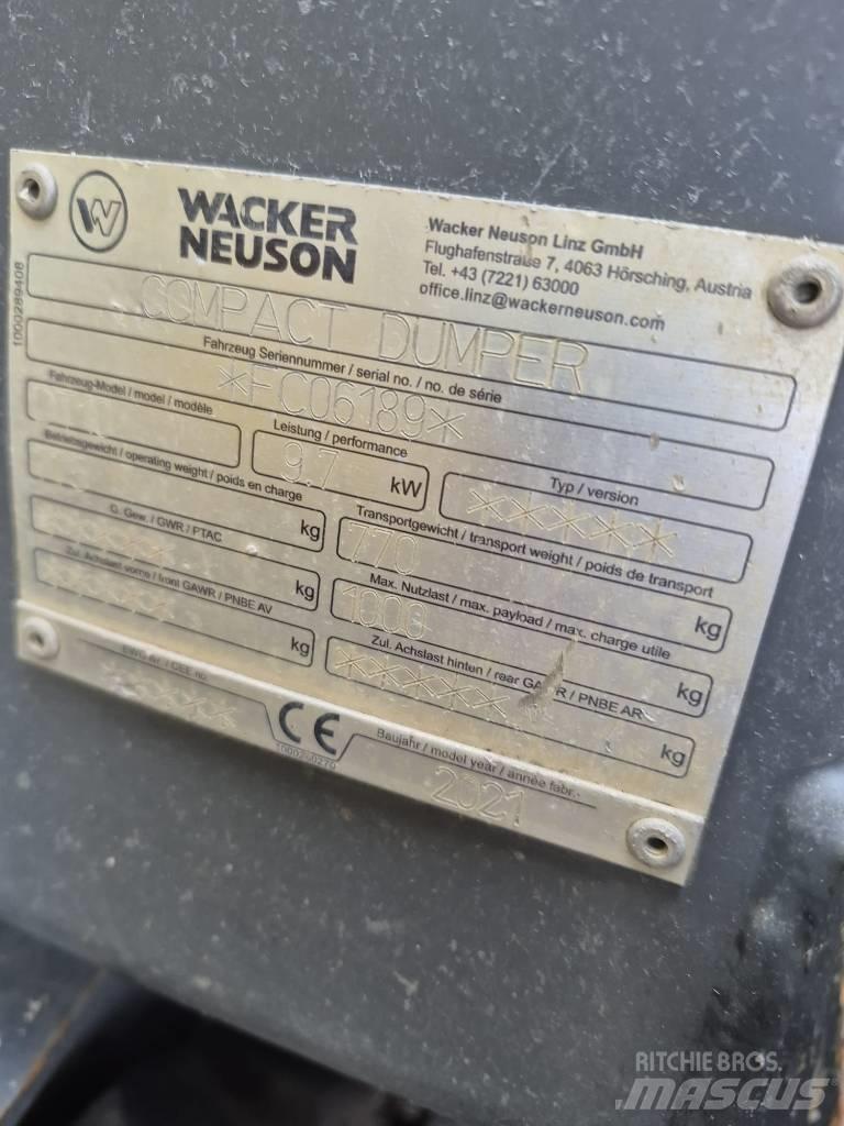 Wacker Neuson DT 10 Dumper cingolati