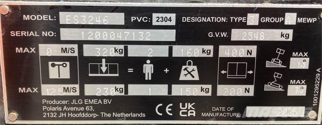 JLG ES3246 Piattaforme a pantografo