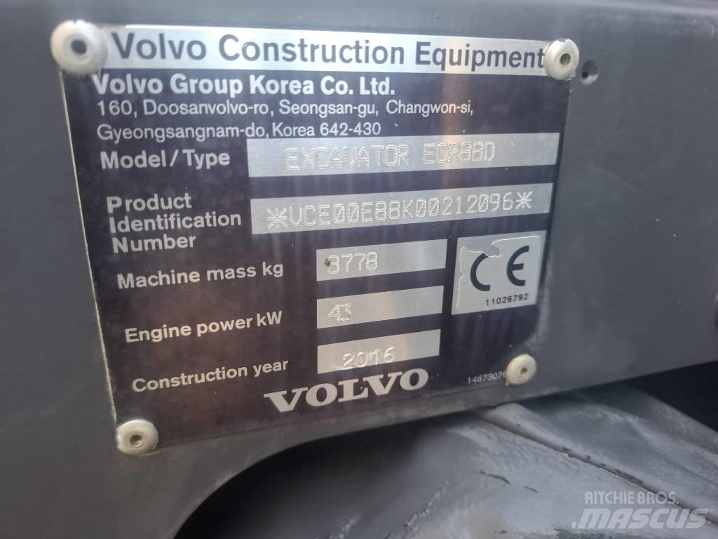 Volvo ECR 88 D Escavatori medi 7t - 12t