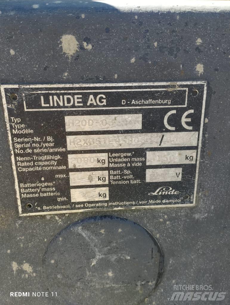 Linde H 20 D Carrelli elevatori diesel