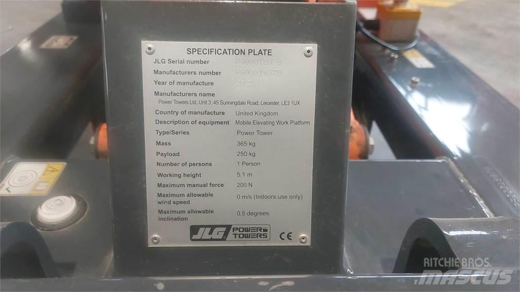 JLG POWERT Piattaforme cingolate, Piattaforme a ragno e Montacarichi